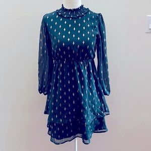 Poppies and Roses holiday dress Size 14